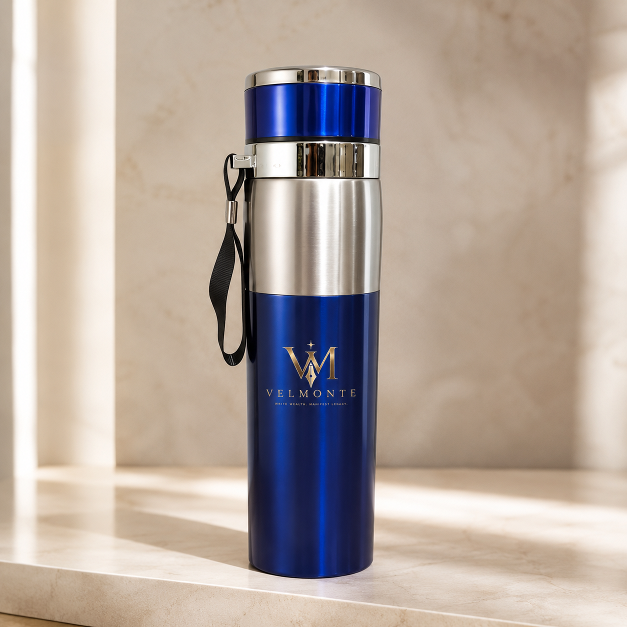Velmonte 316 Stainless Steel Double-Wall Vacuum Bottle