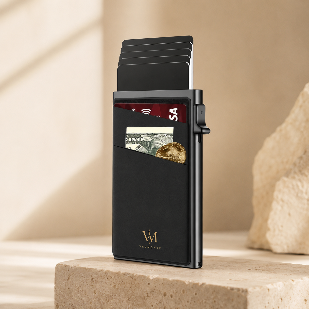 Velmonte Minimalist RFID Blocking Wallet