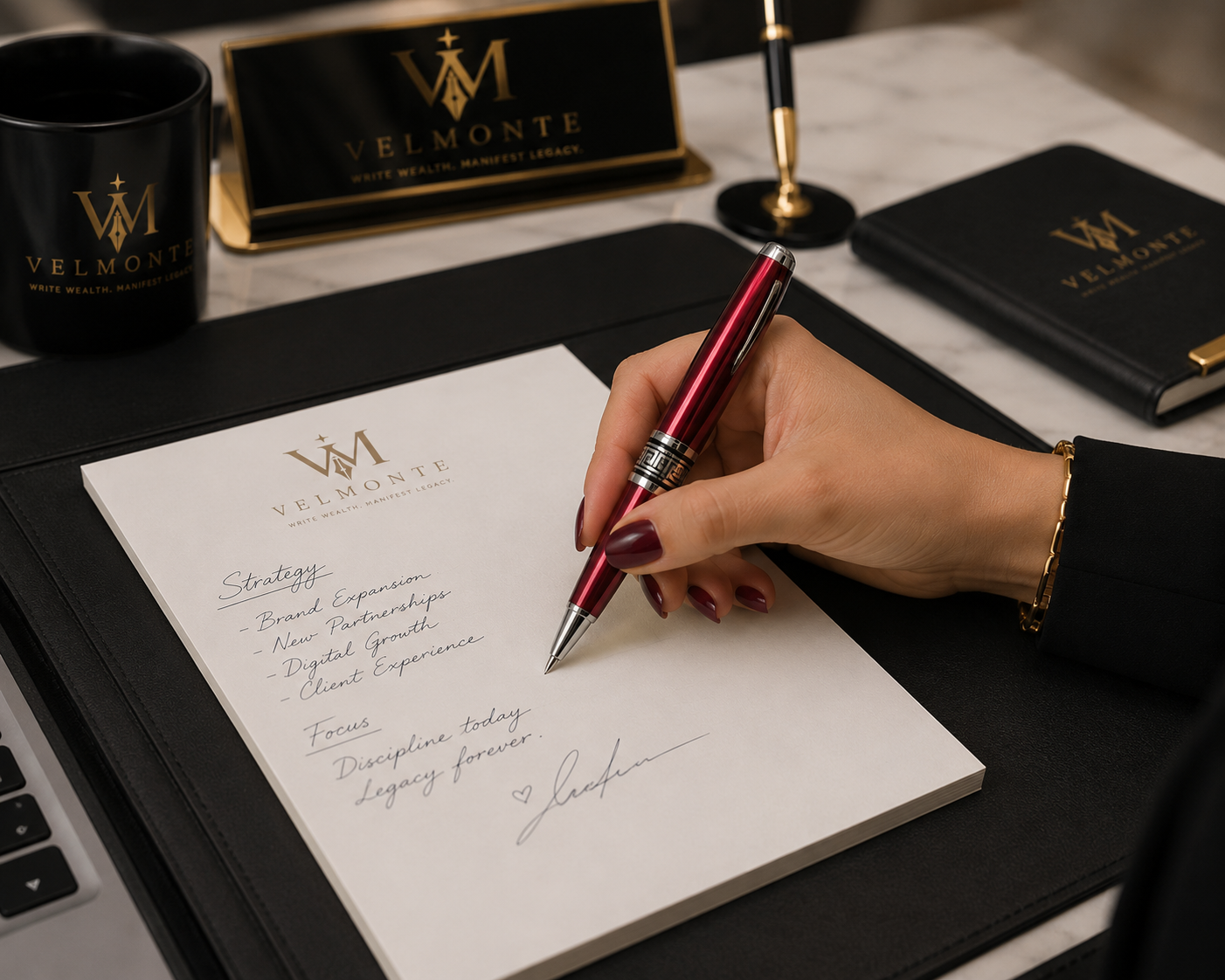 Velmonte Platinum Pen